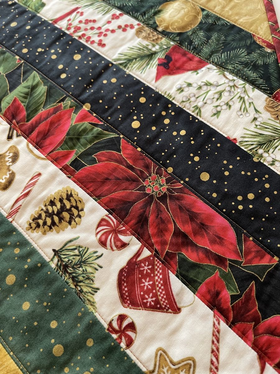 Alle Dekorationen: Chemin de table de Noël patchwork  – Neu und originalverpackt aus La Chaux-de-Fonds von NathalieM07 2