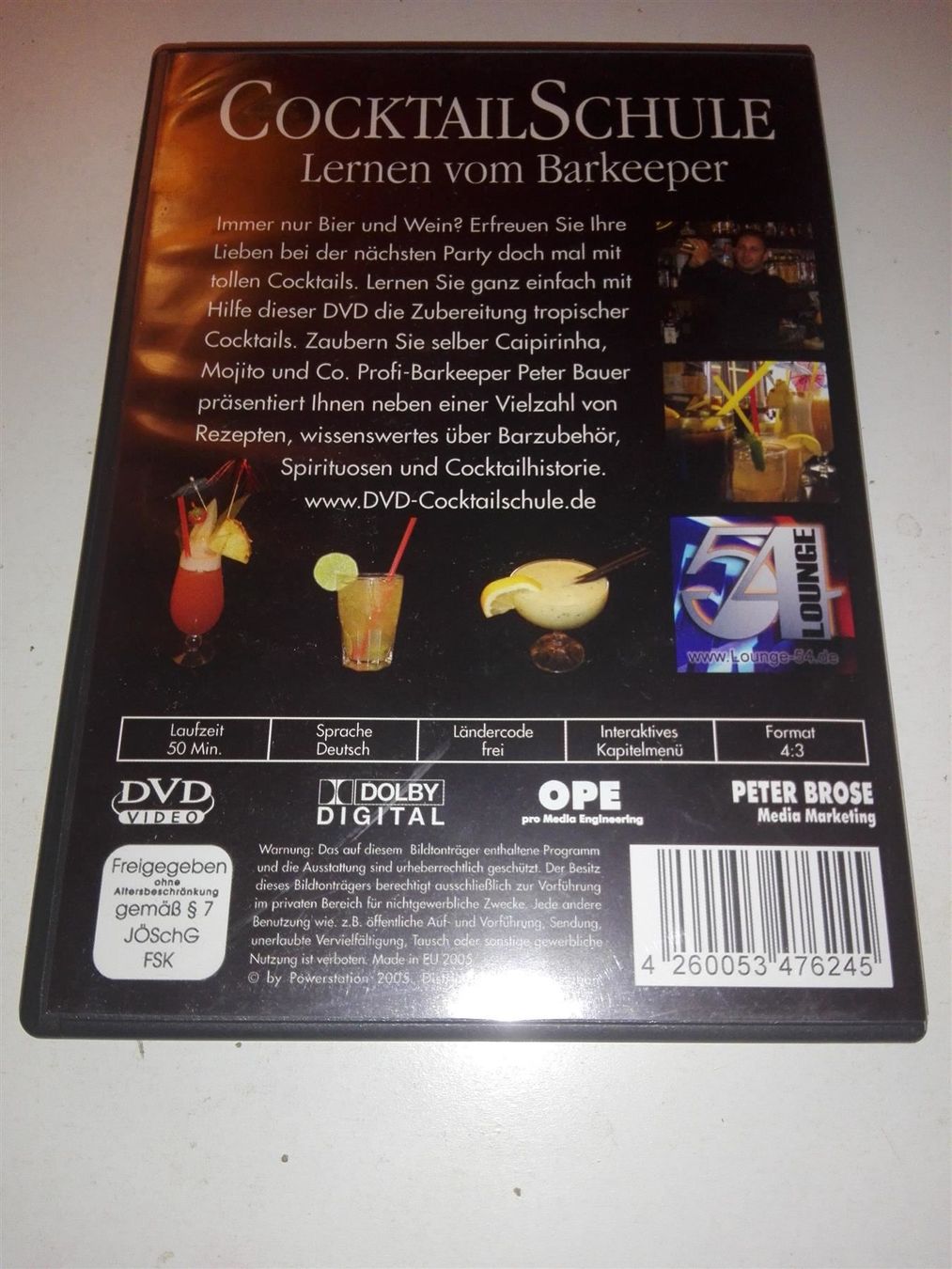 Alle DVDs: Cocktail Schule - Lernen vom Barkeeper – Gebraucht aus St. Gallen von elkapone 4