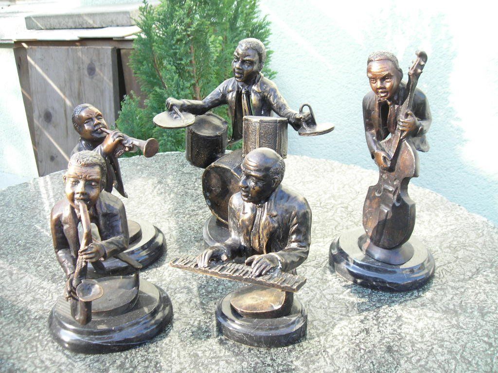 Statuette: Jazz - Musiker Bronze – Nuovo (secondo la descrizione) da Wangen a.Aare venduto da Schneckenparadies 1