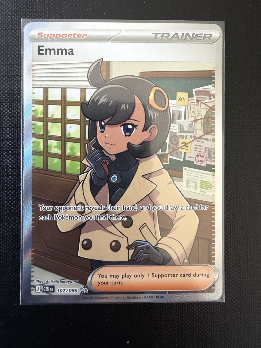 Pokémon Carte collezionabili: Emma #107 CRI EN – Nuovo (secondo la descrizione) da Savigny venduto da Matgab94