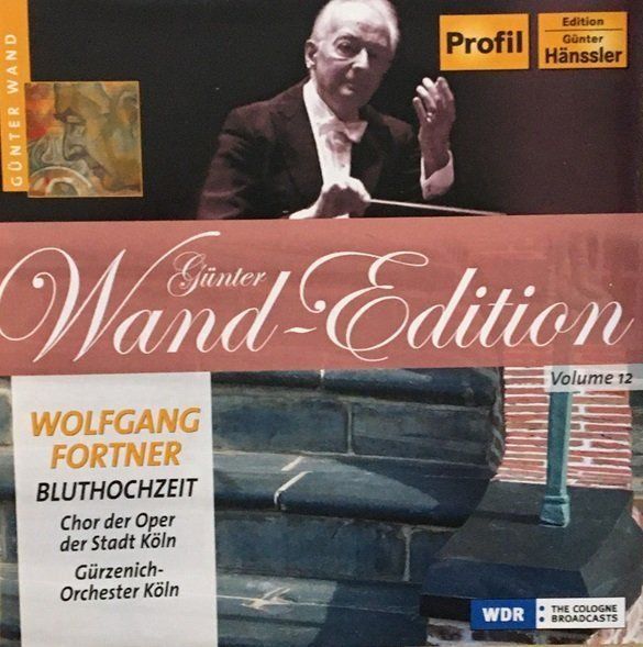 CD: Wolfgang Fortner - Bluthochzeit – Usato da Grüningen venduto da azulblanco