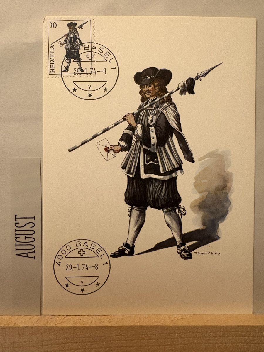 Cartes postales: AK von Standesläufer Basel – D'occasion à Rümlang par Kartenpost1
