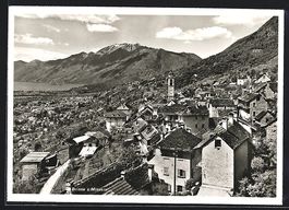AK Brione-s-Minusio, Panorama mit Bergen