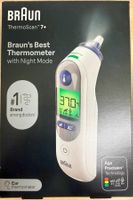 Braun ThermoScan 7+ Ohrthermometer | Neuwertig | OVP