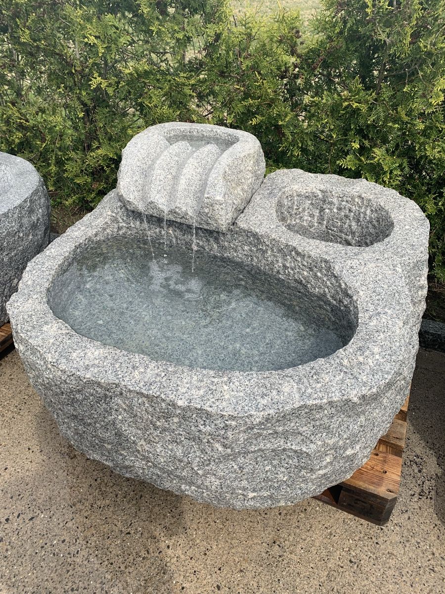 Stagni & Fontane ornamentali: Brunnen  Natursteinbrunnen - Granit – Usato da Kleindöttingen venduto da rennhard67 1
