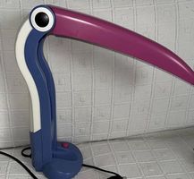 Vintage Tukan Lampe H.T. Huang 1980er Pop Art Memphis Design