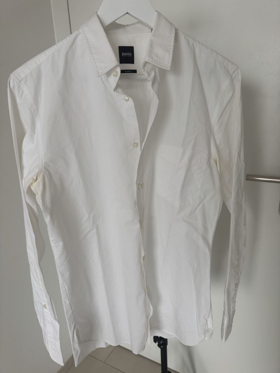 Hugo Boss Hemden: Hugo Boss Hemd, Slim Fit, Gr. S, Weiss, – Gebraucht aus Zug von zla_t2vr 1