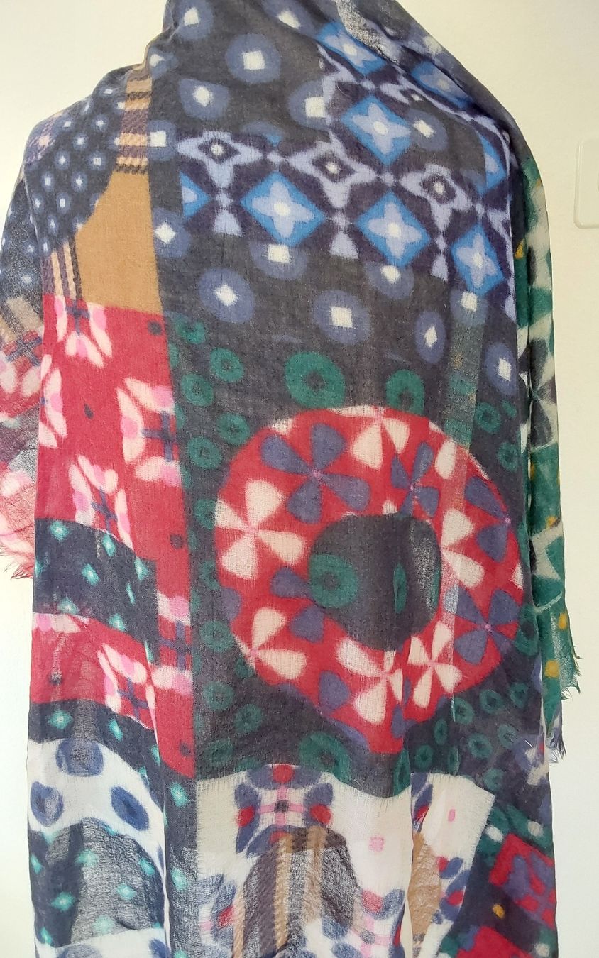 Foulard & Sciarpe: Schal Tuch Wolle quadratisch – Nuovo (secondo la descrizione) da Köniz venduto da scopello12 2