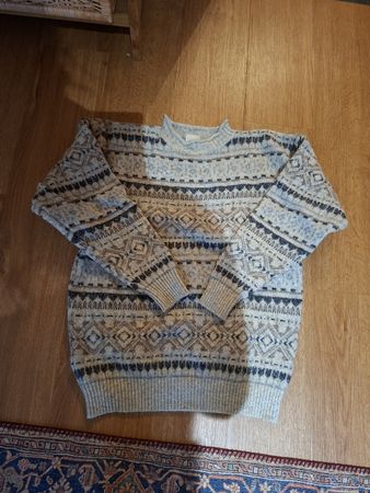 Burtons Pullover norweger Muster Grösse M guter Zustand