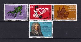 SUISSE 1975 - Timbres de propagande II. Neufs **