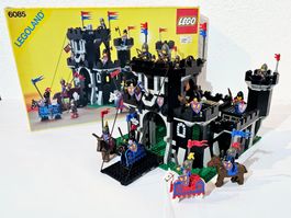LEGO LEGOLAND RITTER 6085 BLACK MONARCH'S CASTLE MIT OVP