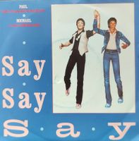 Vinyl-Single Paul McCartney/Michael Jackson - Say Say Say