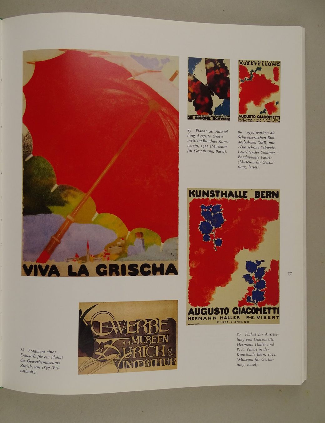 Libri: AUGUSTO GIACOMETTI LEBEN UND WERK – Usato da Grüningen venduto da Kartensammler 2
