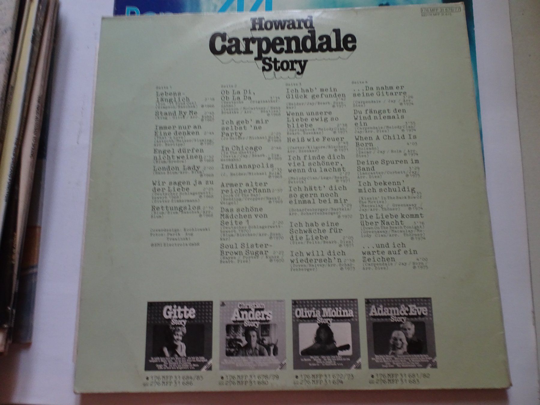 Dischi in vinile: DLP Howard Carpendale Story – Usato da Schönenwerd venduto da schnitzunddrunter 1