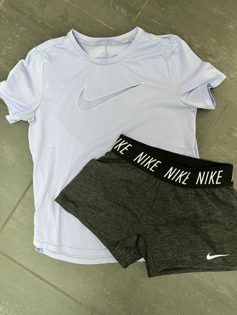 Nike Dri-Fit Sport Set, Lila/Grau, Gr. M