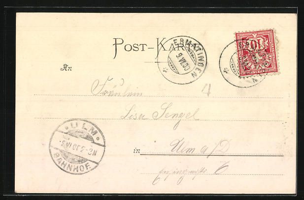 Cartoline postali: Ermatingen, Ortsansicht mit Umgebung und – Usato da Berlin venduto da bartko-reher 1
