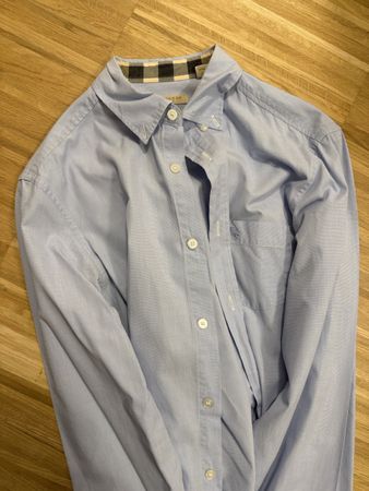 Burberry Hemd hellblau Langarm Grösse S guter Zustand