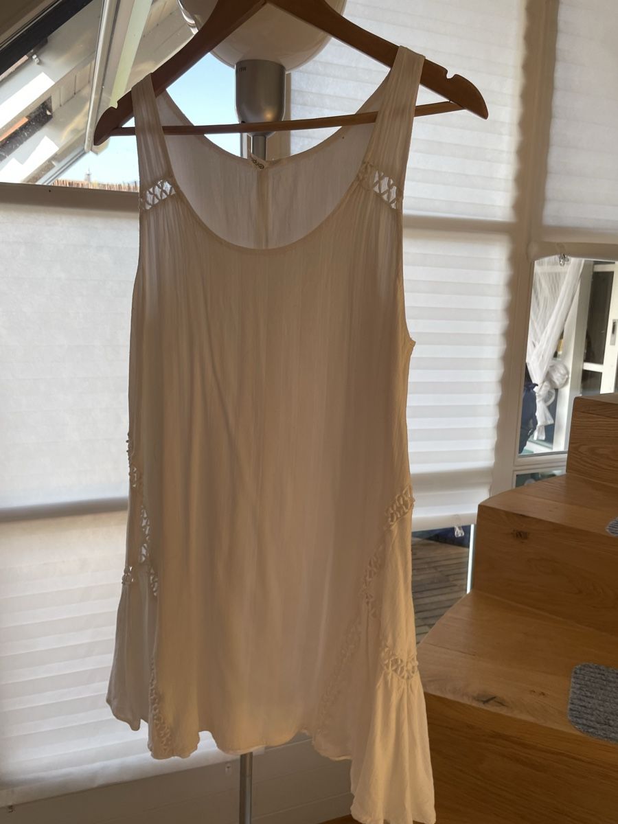 Vestiti: Sommerliches Kleid, Weiss, Grösse M – Usato da Aristau venduto da cherry-berry