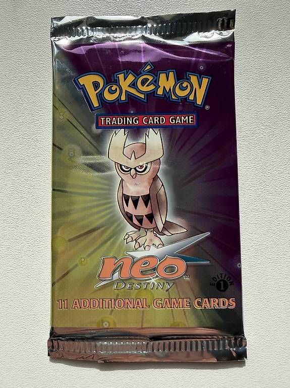 Pokémon Carte collezionabili: Pokémon Neo Destiny 1st Edition Booster – Nuovo (secondo la descrizione) da Orvin venduto da Sebastien151