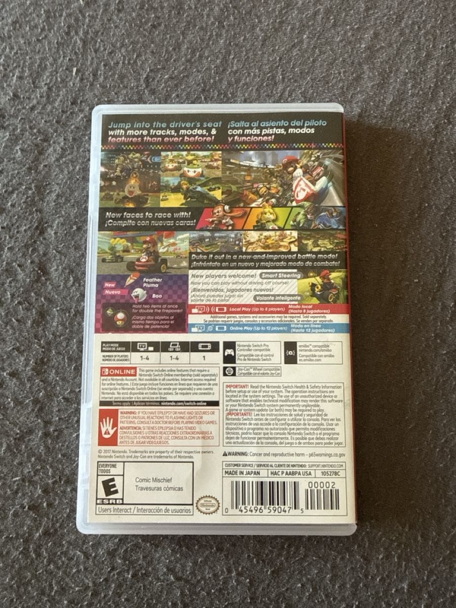 Nintendo Giochi: Mario kart Deluxe / Nintendo Switch – Usato da Neuchâtel venduto da KKMJ 1