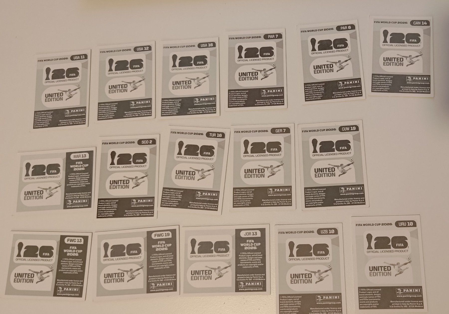 Panini Carte collezionabili: Panini WM 2026 - SET diverse – Usato da Bern venduto da Nicolaro