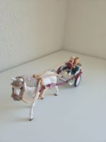 Schleich Pferd mit Kutsche und Figur