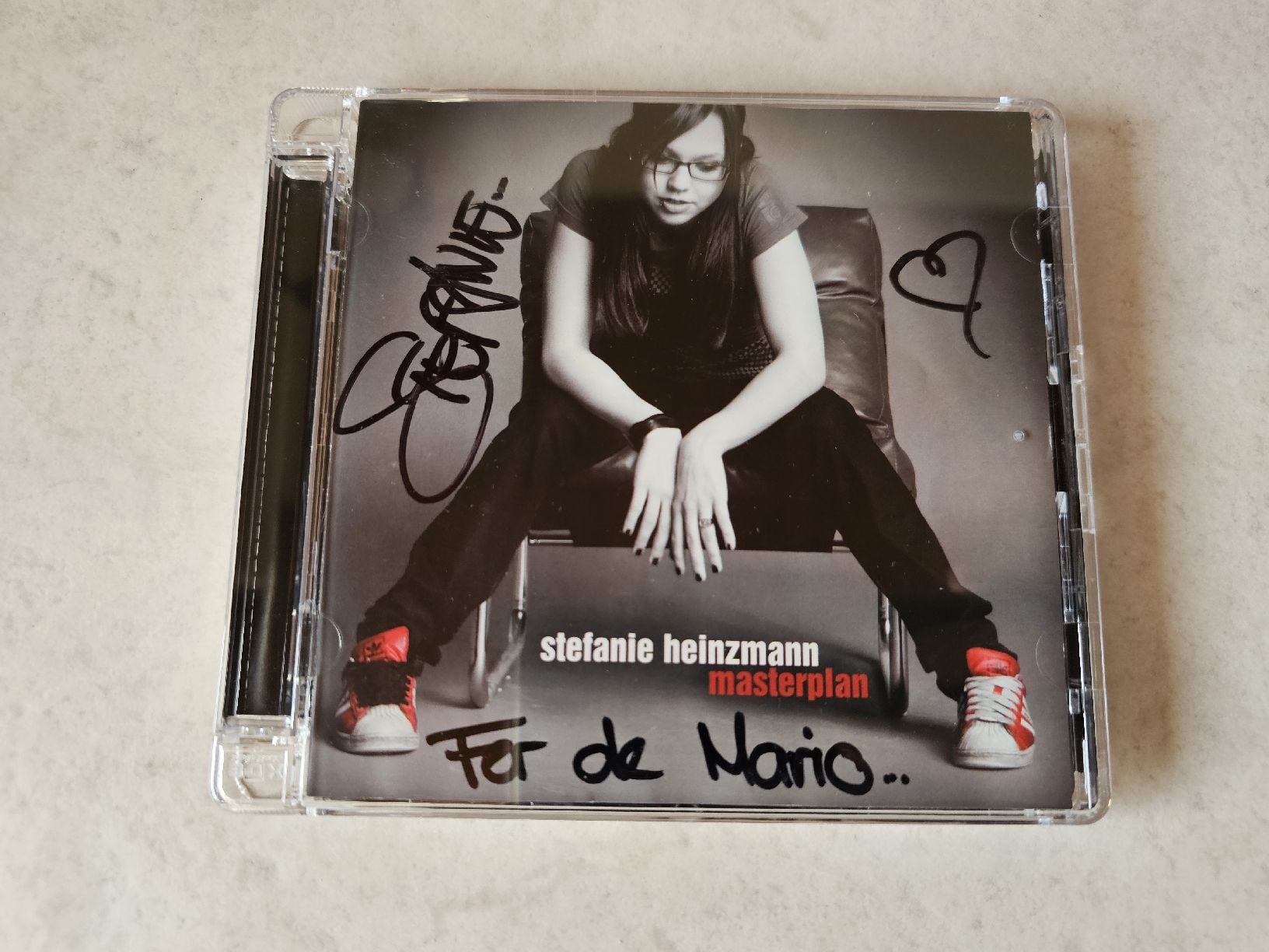 CDs: Stefanie Heinzmann  -  Masterplan / Mit Unterschrift – D'occasion à Schneisingen par backstore24