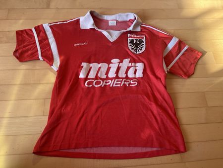 FC Aarau Original Vintage Trikot 1989/90 Mita Copiers