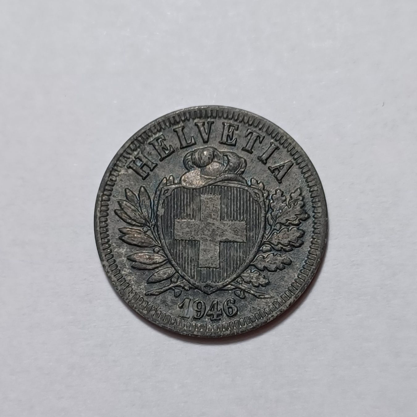 Tutti le monete: 2 Rappen 1946 unz – Nuovo (secondo la descrizione) da Pfäffikon ZH venduto da Schweizer_Muenzen