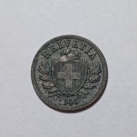2 Rappen 1946 unz