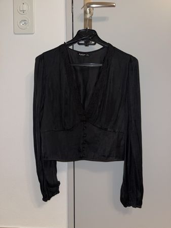 Bluse mit Spitze Stradivarius