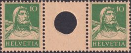 S22, ** postfrischer Zwischensteg, tadellos, Kat: 450.-