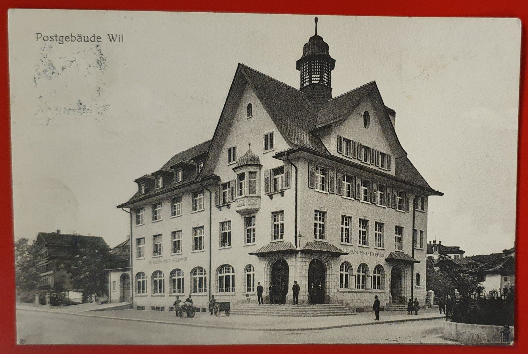 Cartoline postali: Wil - Postgebäude – Usato da Kreuzlingen venduto da Rschweiz1