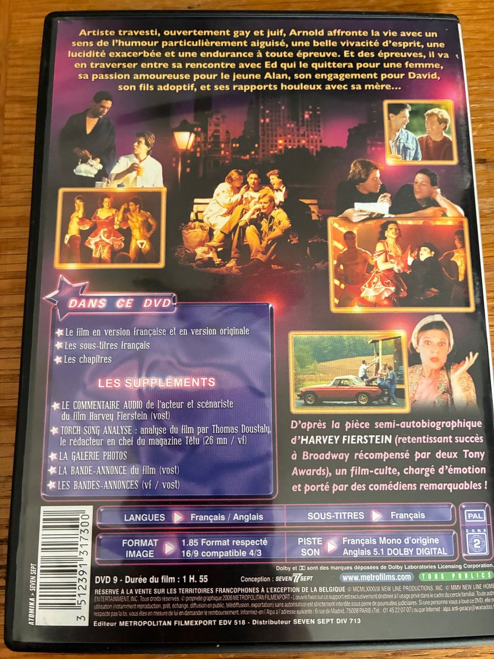 Tutti i DVDs: Torch Song Trilogy (1988, DVD) – Usato da Vevey venduto da zecollector 1