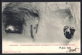 Jungfraubahn, Station Eigerwand, Verbind