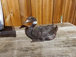 Ente aus Bronze