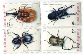 Briefmarken "Käfer". Thailand