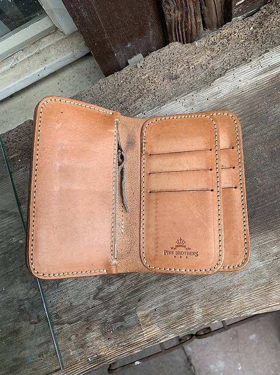 Pike Brothers Portafogli: Pike Brothers Leder Wallet – Usato da Uttigen venduto da Bartolin78 1