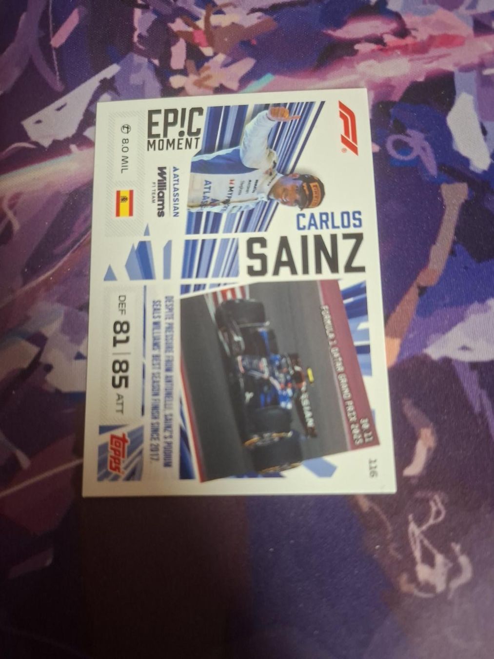Topps Carte collezionabili: sainz 2026 card 116 – Nuovo (secondo la descrizione) da Alikon venduto da e_w_lt5y