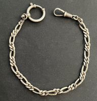 Taschenuhrkette 800er Silber antik 23 cm