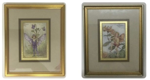 Dipinti: 2 Cicely Mary Barker, Flower Fairies – Usato da Zürich venduto da -Panoptikum-