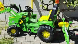 Rolly Toys John Deere Trettraktor Komplettset