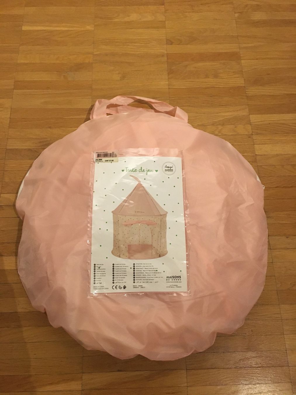 Alri letti & mobili per bambini: Rosa Tent Zelt Kinderzimmer – Usato da Zürich venduto da VorlonShadow 1