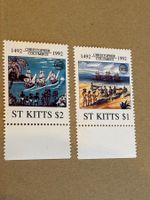 Briefmarken St. Kitts 1992 Columbus OECS Schiffe