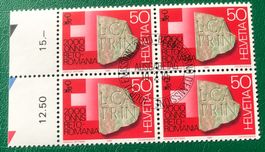 4 er Block Nr. 712 mit Stempel Bern