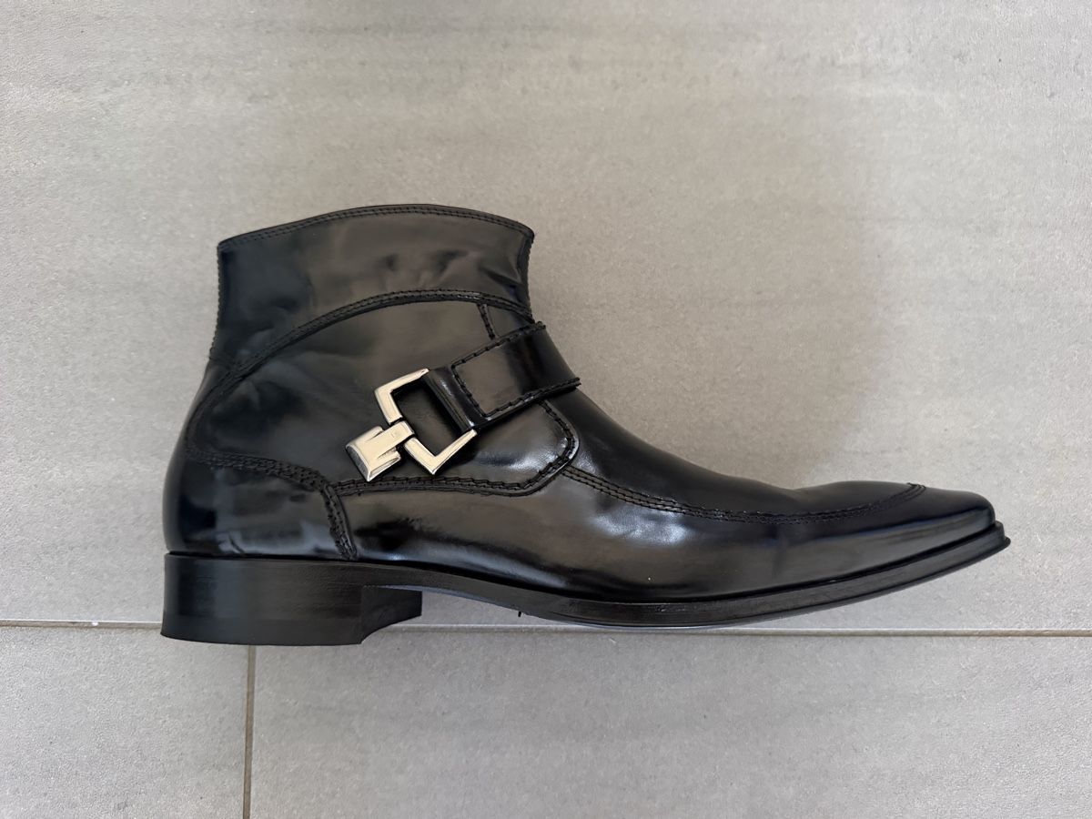 Scarpe da uomo: Bottines cuir noir unisexe taille 41 – Nuovo (secondo la descrizione) da Villaz-St-Pierre venduto da nob_6wsx 4