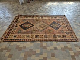 Kelim Teppich Vintage