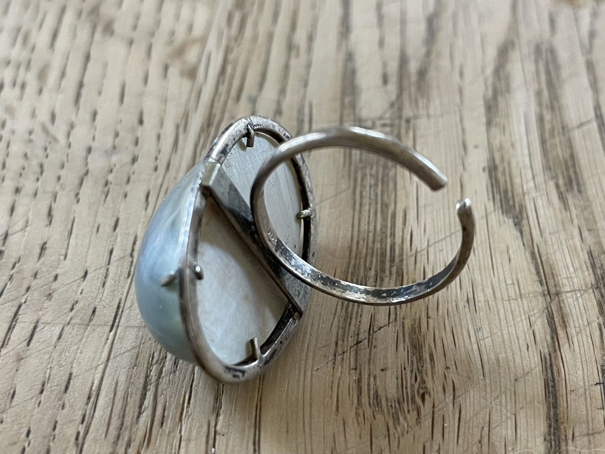 Anelli: Älterer Muschel Ring 800 – Usato da Flawil venduto da Naphtali 2