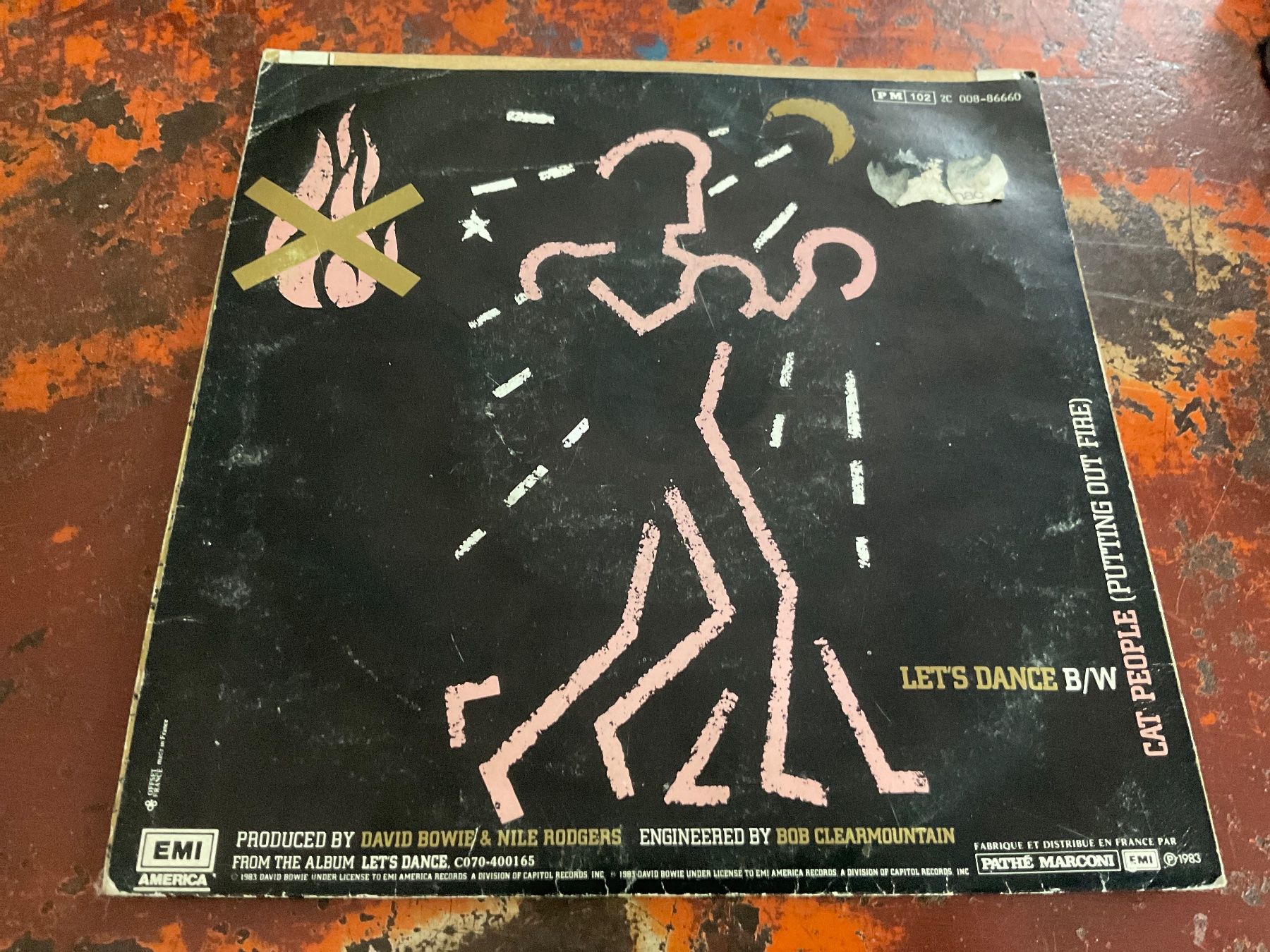 Dischi in vinile: David Bowie Let’s dance Single 7 – Usato da Delémont venduto da vinylfreak01 1