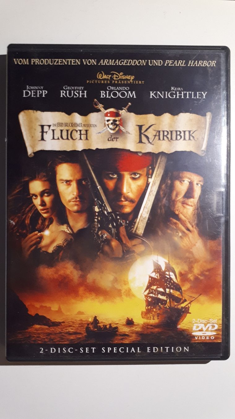 Tutti i DVDs: Fluch der Karibik (2 Disc Version!) – Usato da Dietikon venduto da Buchantiqdietikon